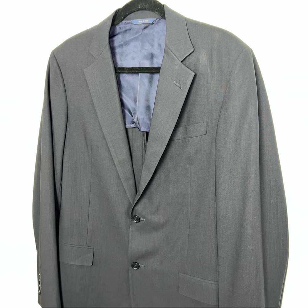 Brooks Brothers Fitzgerald BrooksCool Wool Blend Blazer 2 Button Men’s Size 40L